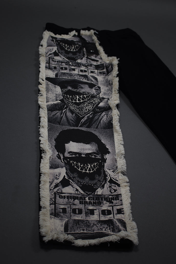 Chapo X Escobar Pulse 10 Jeans BLACK