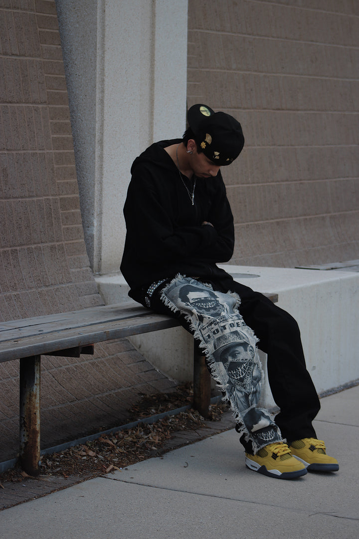 Chapo X Escobar Pulse 10 Jeans BLACK