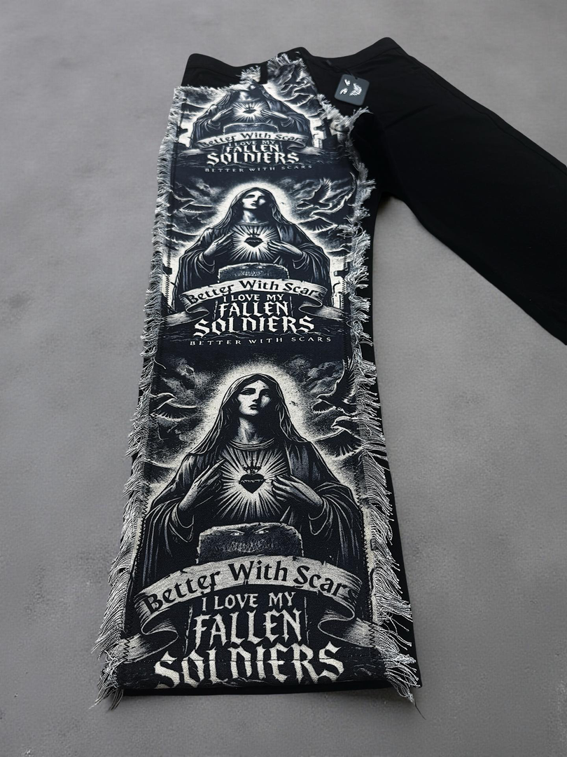 ‘FALLEN SOLDIERS’ Denim Jeans