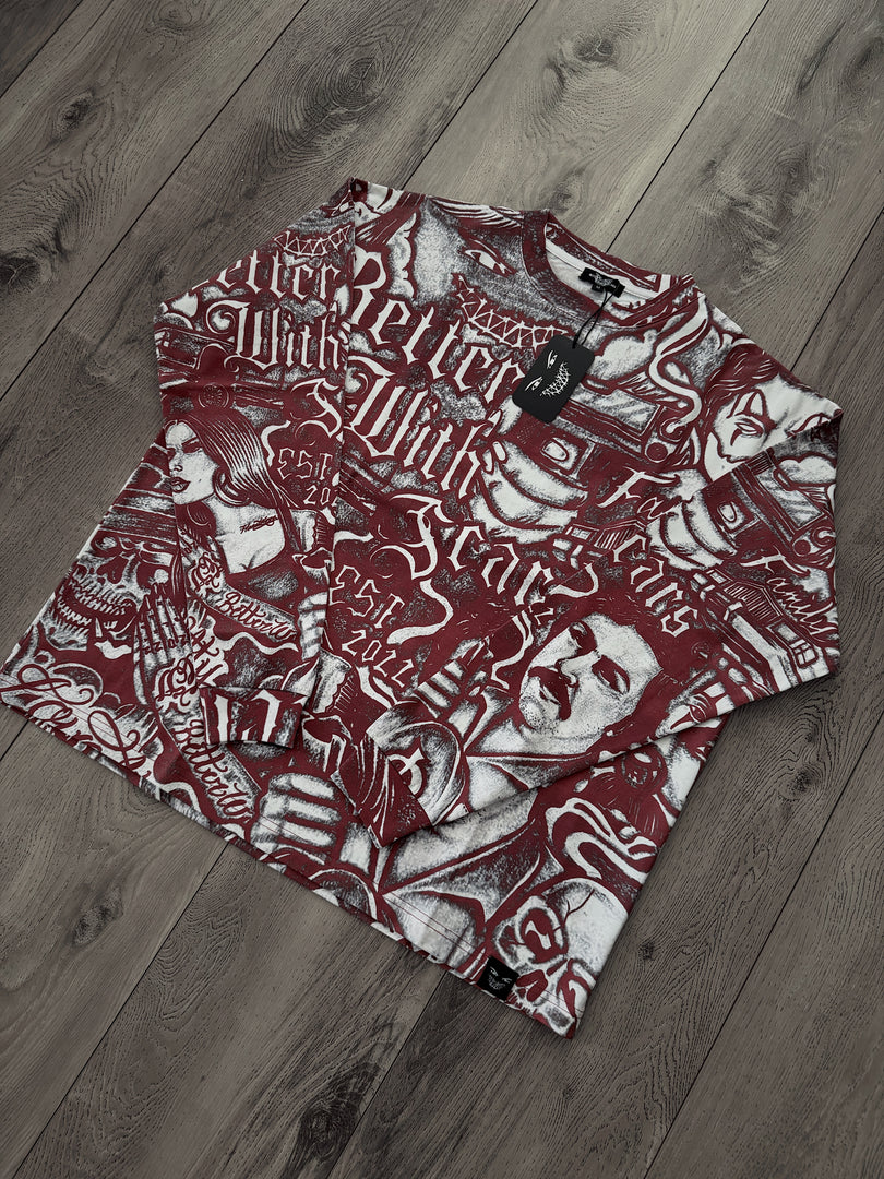 ‘SNP‘ Long Sleeve (RED)