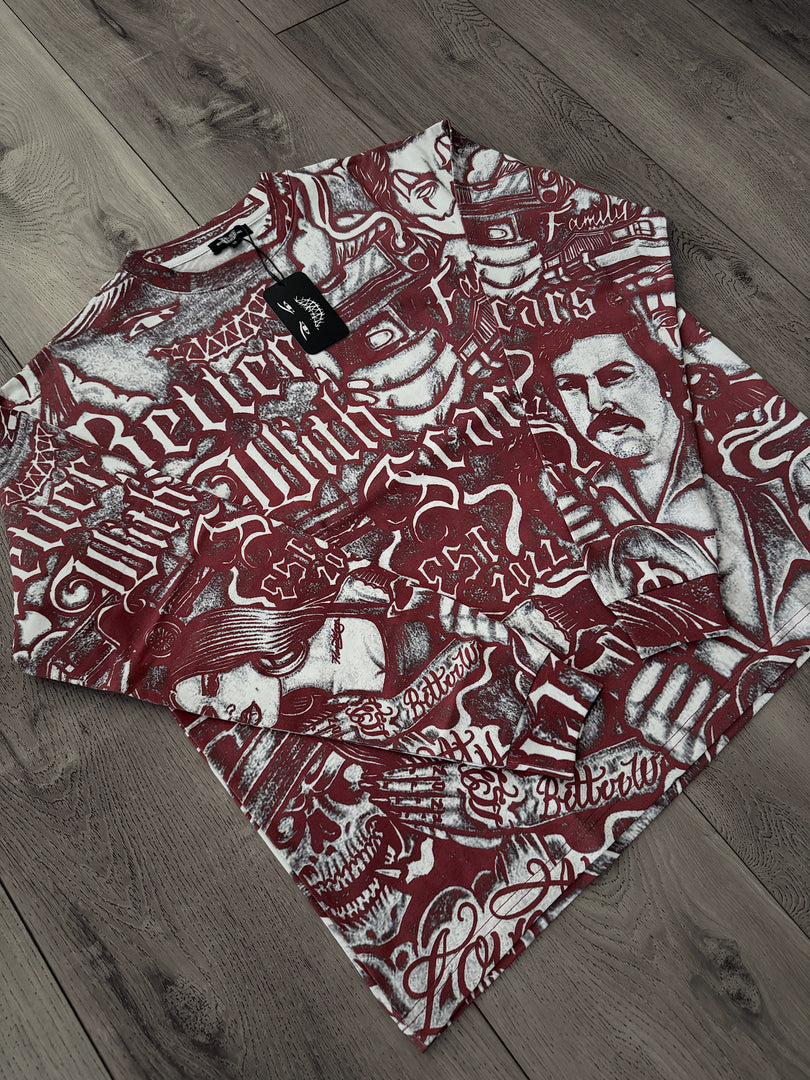 ‘SNP‘ Long Sleeve (RED)