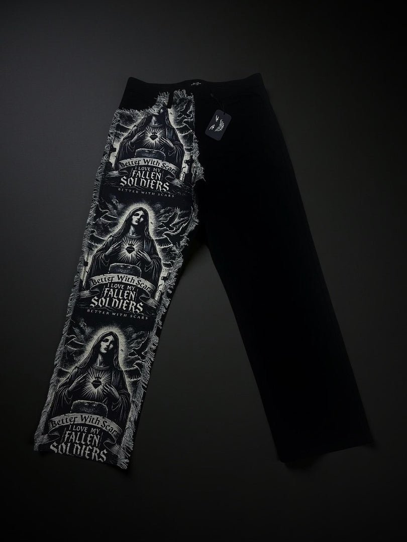 ‘FALLEN SOLDIERS’ Denim Jeans